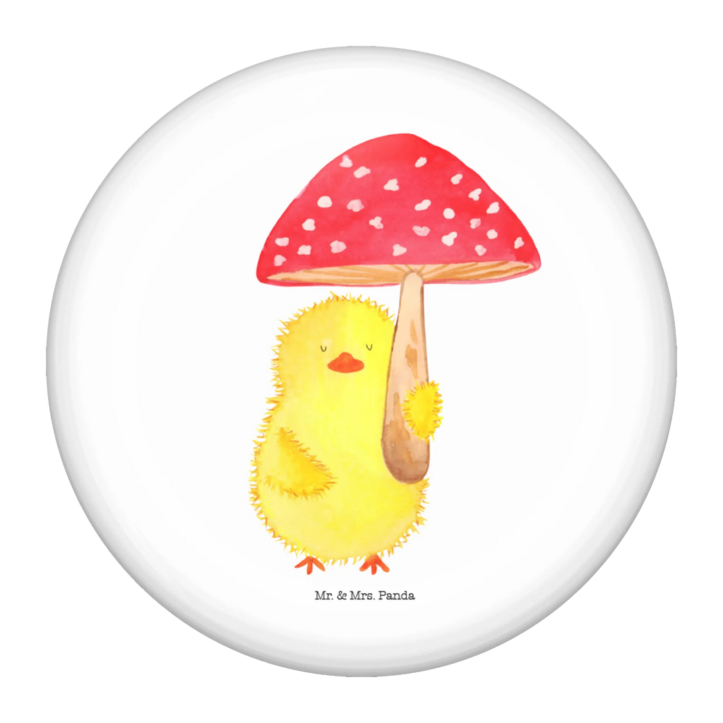 Button chick toadstool Pin, 50mm Button, Lapel Pin, Button, Easter, Easter bunny, Easter greetings, Happy Easter, Chicks, Lucky, Toadstool