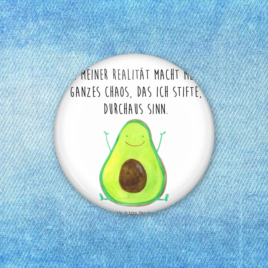 Button avocado Happy Button, Lapel Pin, Pin, 50mm Button, avocado, vegetables, chaos, Avocado