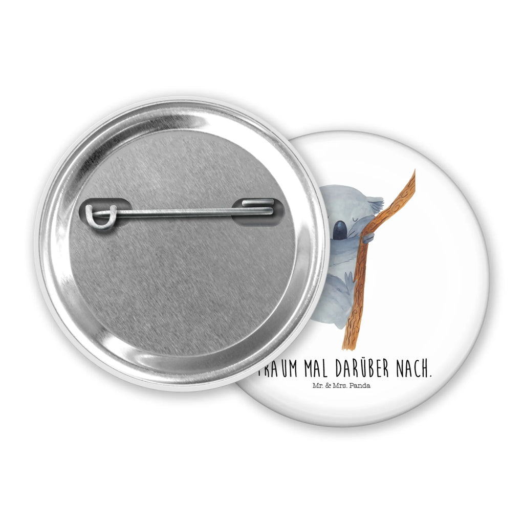 Button koala Pin, Lapel Pin, 50mm Button, Button, small animals, cute, funny, cute animal motives, hand drawn, small world, funny sayings, good mood, happy, gifts, gift ideas, special gifts, animal lover, card, Koala, bear, dreamland, koala bear, sleeping, bedroom, dream