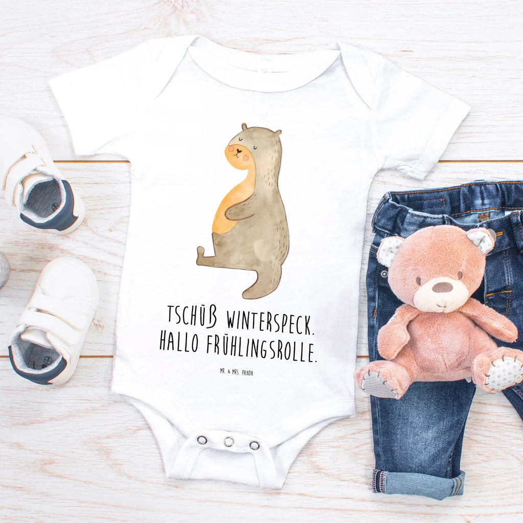 Organic Baby Body otter Belly otter, marten, sea otter, European otter, water mammal, aquatic animal, baby otter, predator, water, otter gifts, animal lover, gift ideas for animal lovers, animal, mammal, water animal, gifts for people in love, Otter Sea Otter Lake Otter