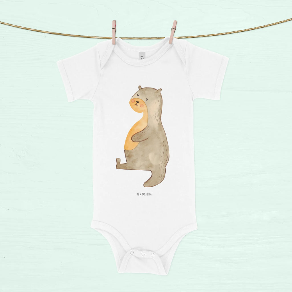 Organic Baby Body otter Belly otter, marten, sea otter, European otter, water mammal, aquatic animal, baby otter, predator, water, otter gifts, animal lover, gift ideas for animal lovers, animal, mammal, water animal, gifts for people in love, Otter Sea Otter Lake Otter