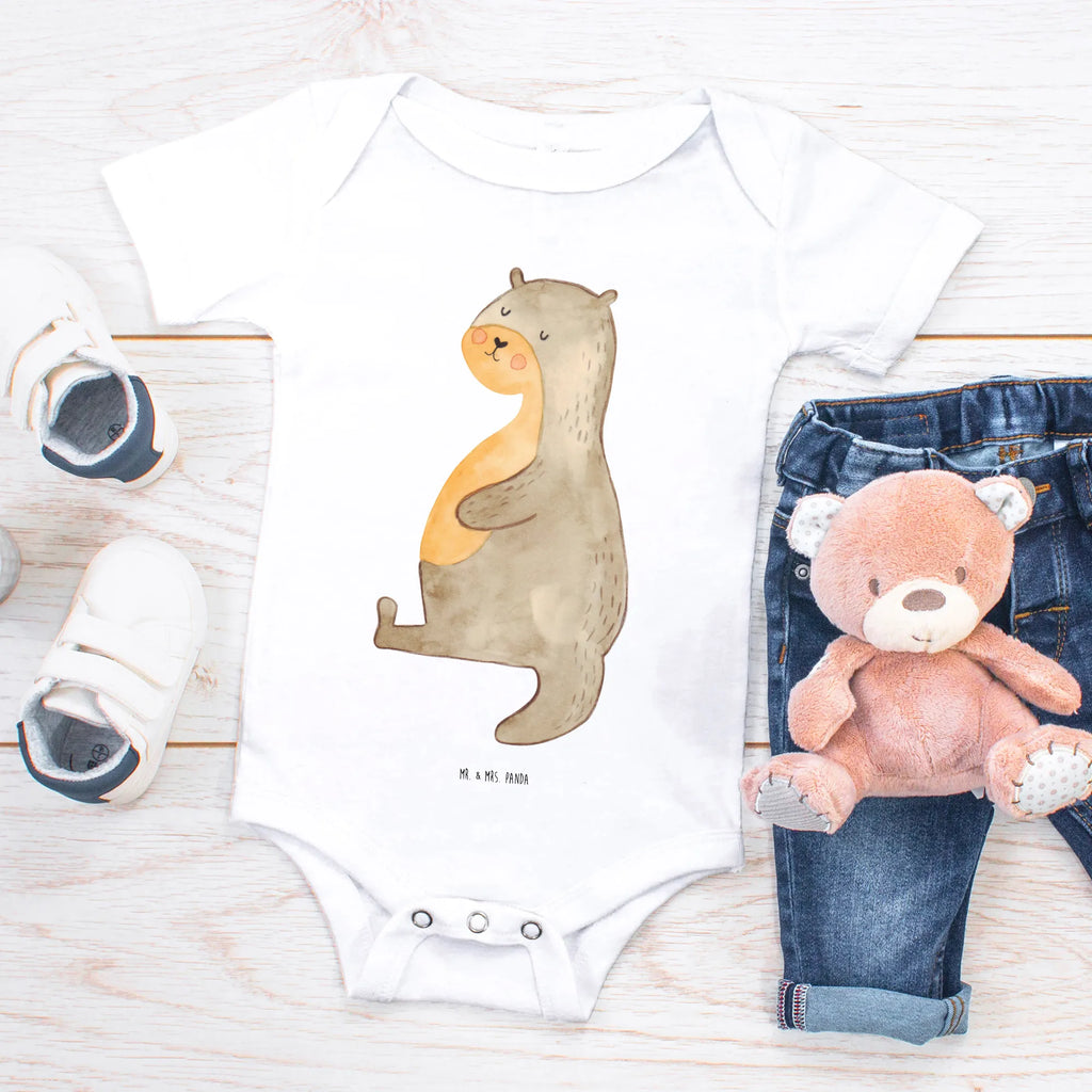 Organic Baby Body otter Belly otter, marten, sea otter, European otter, water mammal, aquatic animal, baby otter, predator, water, otter gifts, animal lover, gift ideas for animal lovers, animal, mammal, water animal, gifts for people in love, Otter Sea Otter Lake Otter
