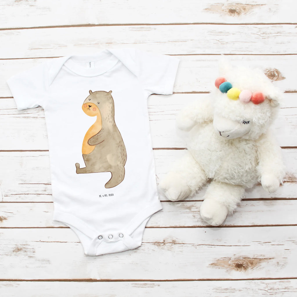 Organic Baby Body otter Belly otter, marten, sea otter, European otter, water mammal, aquatic animal, baby otter, predator, water, otter gifts, animal lover, gift ideas for animal lovers, animal, mammal, water animal, gifts for people in love, Otter Sea Otter Lake Otter