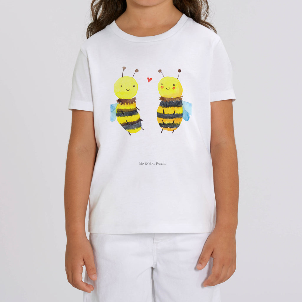 Organic Kinder T-Shirt Biene Verliebt Kinder T-Shirt, Kinder T-Shirt Mädchen, Kinder T-Shirt Jungen, Biene, Wespe, Hummel