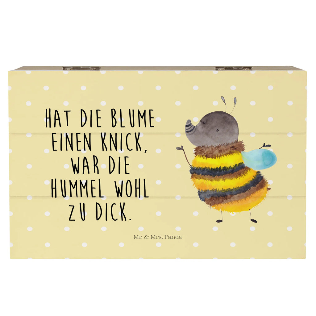 Holzkiste Hummel flauschig Erinnerungsbox, Dekokiste, Erinnerungskiste, Kiste, Holzkiste, Geschenkbox, Schatzkiste, Schatulle, Truhe, Geschenkdose, XXL, Aufbewahrungsbox, Tiermotive, Gute Laune, lustige Sprüche, Tiere, Flauschig, Hummel, Natur, Biene, Blume