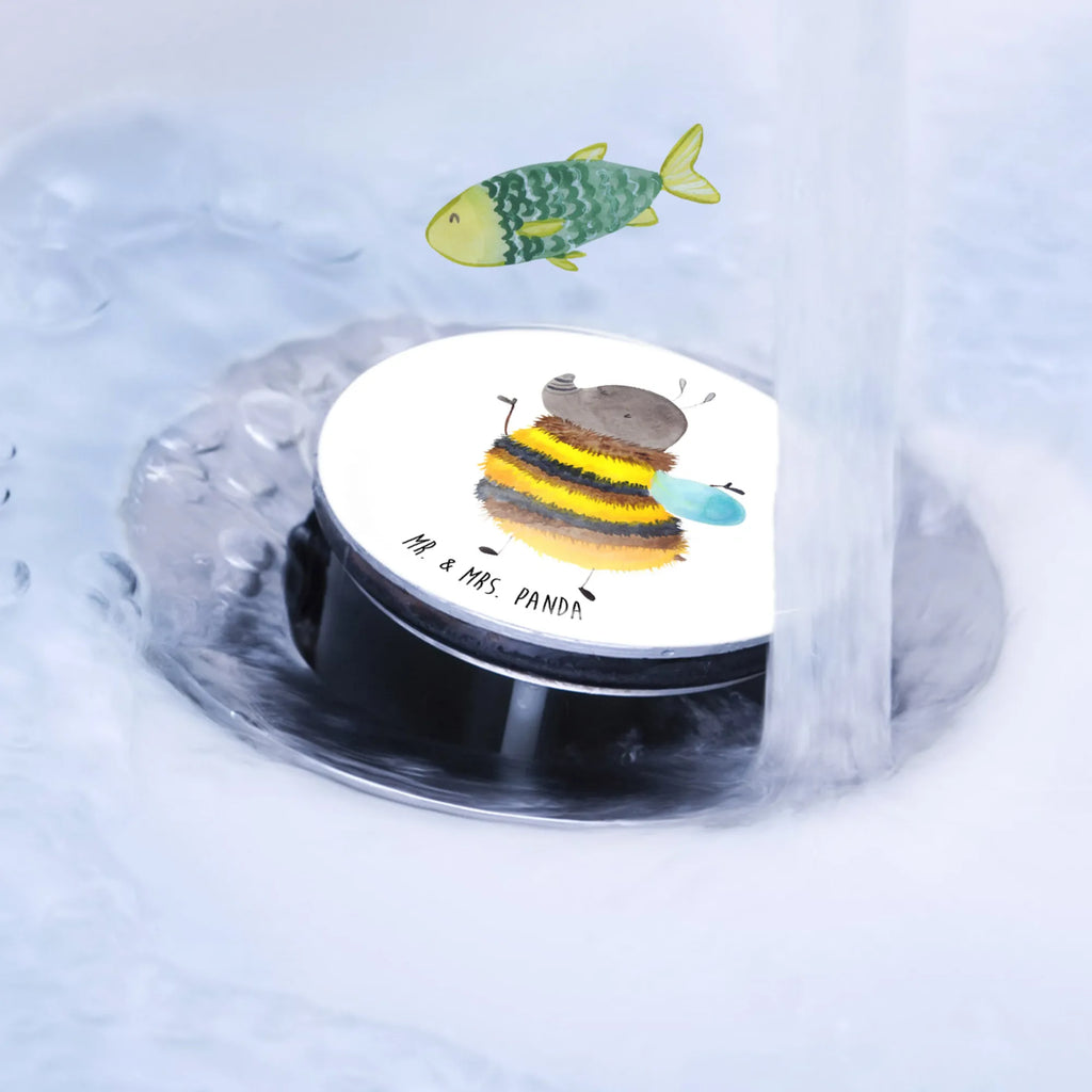 Waschbecken Stöpsel Hummel flauschig Abflussstöpsel, Stöpsel, Ablaufgarnitur, Waschbecken Stopfen, Waschbecken, Tiermotive, Gute Laune, lustige Sprüche, Tiere, Hummel, Flauschig, Blume, Natur, Biene