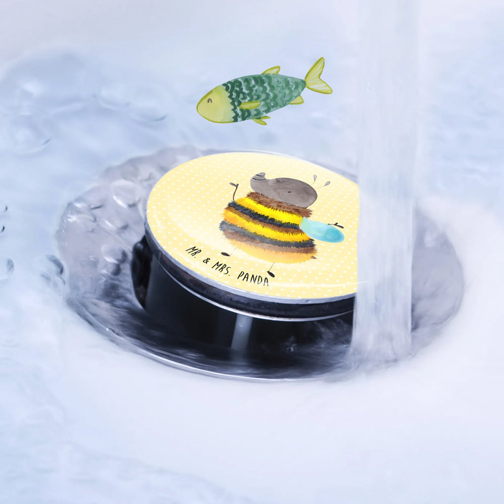 Waschbecken Stöpsel Hummel flauschig Abflussstöpsel, Stöpsel, Ablaufgarnitur, Waschbecken Stopfen, Waschbecken, Tiermotive, Gute Laune, lustige Sprüche, Tiere, Hummel, Flauschig, Blume, Natur, Biene