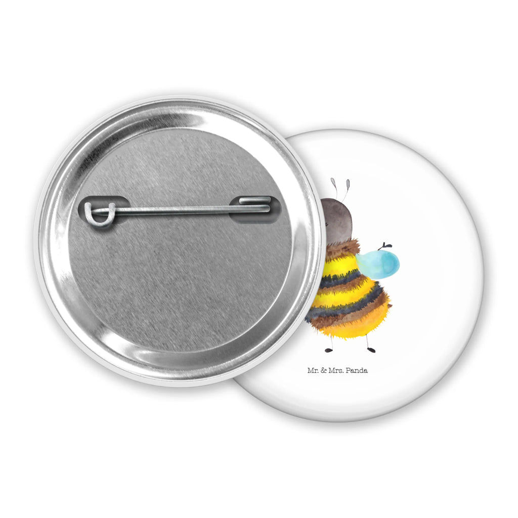 50mm Guzik trzmiel puszysty Motywy zwierzęce, dobra energia, zabawne powiedzonka, zwierzęta