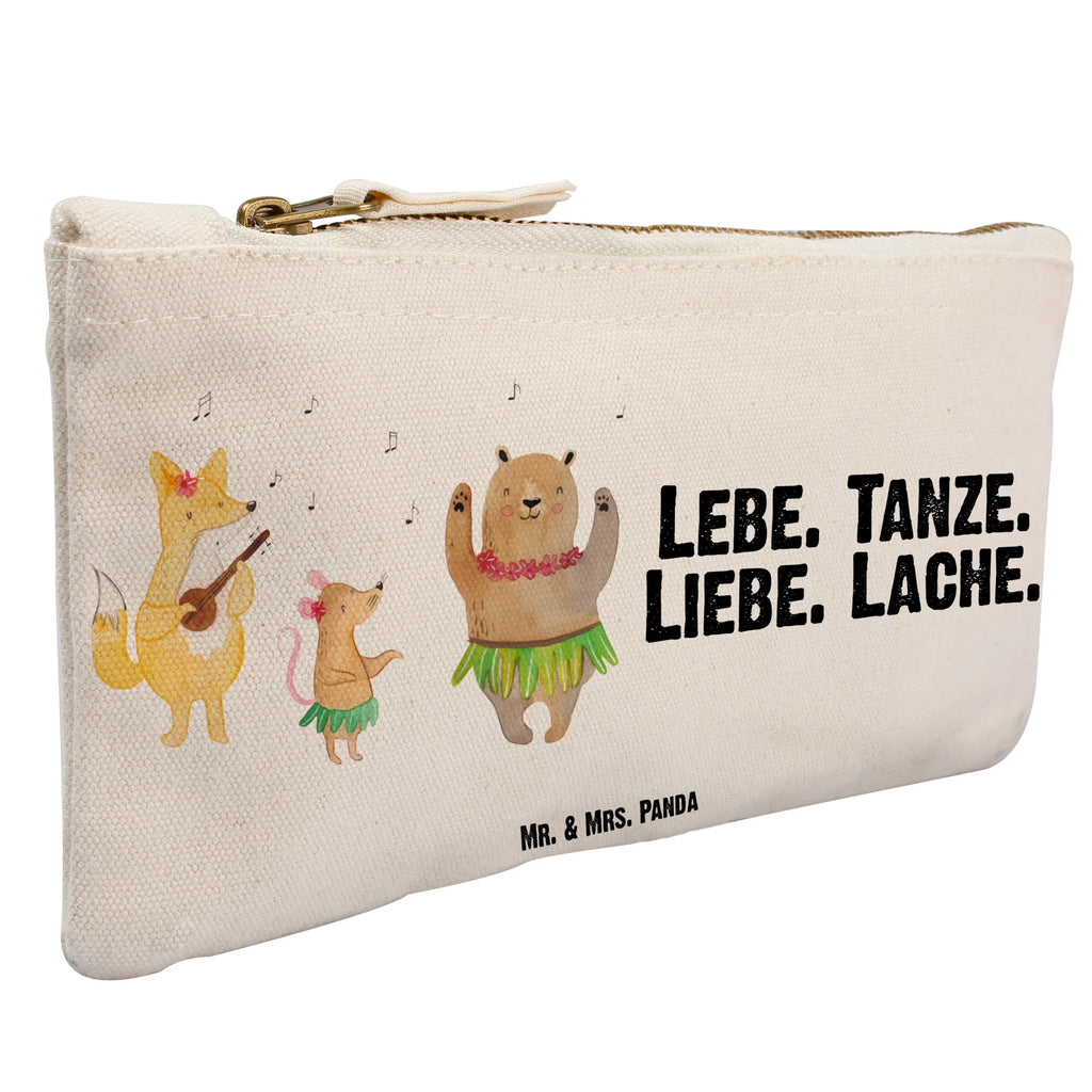 torebka na makijaż zwierzęta leśne Aloha beauty tasche, Schminktasche, Stiftemäppchen, Schlampermäppchen, kosmetiktäschchen, Kosmetikbeutel, Kulturbeutel, Waschbeutel, aufbewahrungstasche, pencil case, Schminkbeutel, Kulturtasche, Etui, Schminktäschchen, toiletry bag, Federmappe, beauty case, Mäppchen, Kosmetiktasche, Waschtasche, utensilientasche, aufbewahrungsbeutel, pinsel tasche, Tiermotive, Tiere, Lustige Sprüche, Gute Laune, Leben, Waldtiere, Tanzen, Igel, Wald, Musik, Hase, Lachen, Bär, Aloha