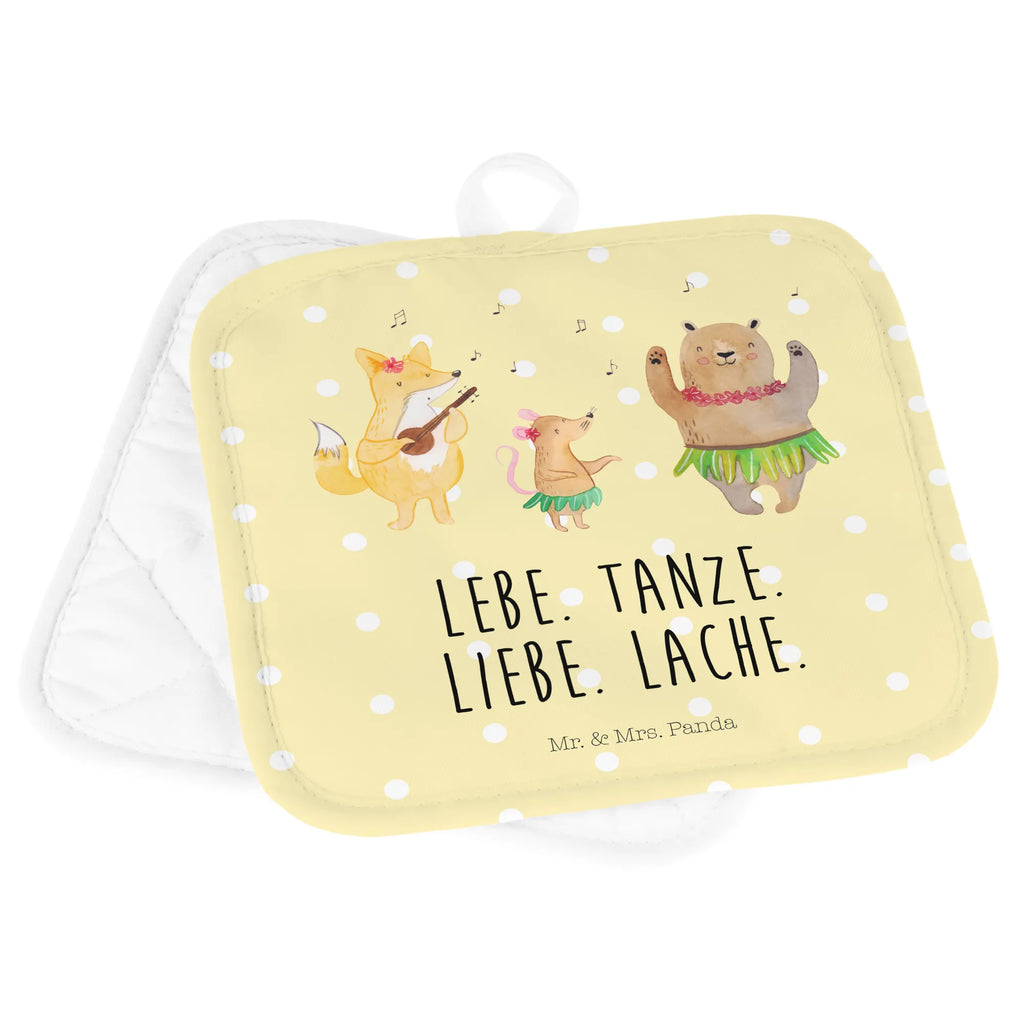 2er Set Topflappen  Waldtiere Aloha Topfuntersetzer, Topflappen, Topflappen 2er Set, Topflappen Set, topfhalter, Topfhandschuhe, 2er Set Topflappen, Topflappenset, Lustige Sprüche, Tiermotive, Gute Laune, Tiere, Musik, Tanzen, Wald, Leben, Aloha, Hase, Waldtiere, Igel, Bär, Lachen