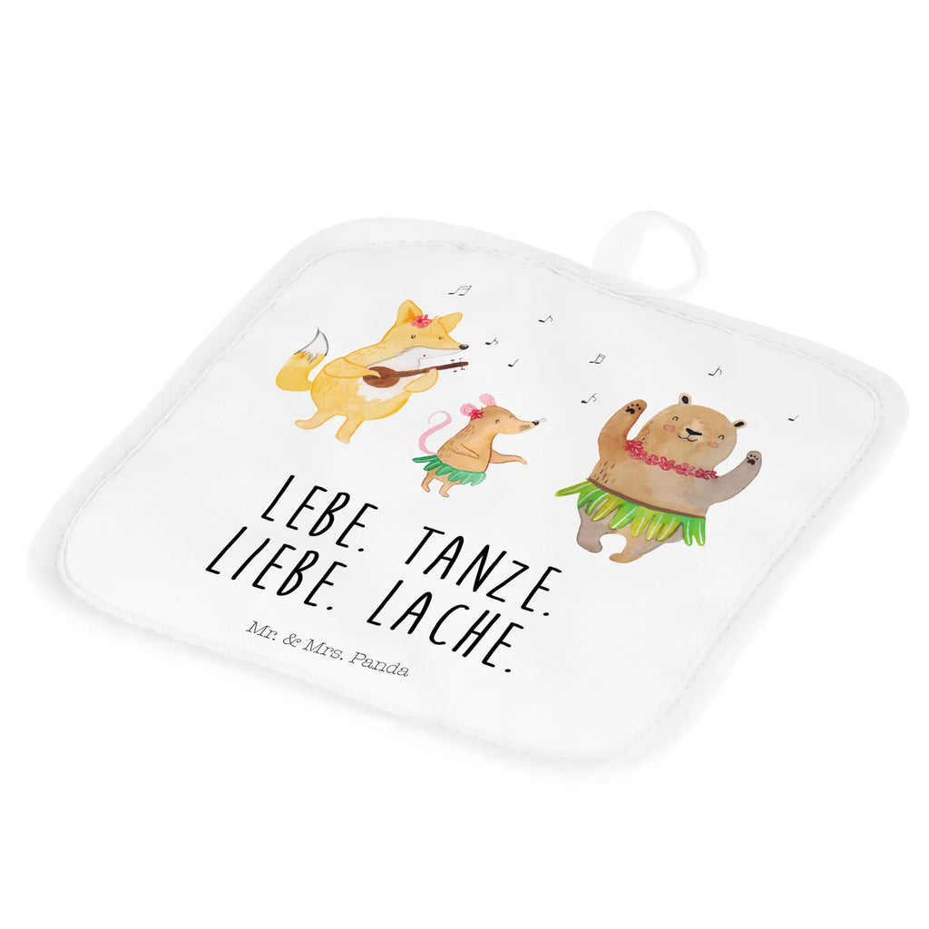 2er Set Topflappen  Waldtiere Aloha Topfuntersetzer, Topflappen, Topflappen 2er Set, Topflappen Set, topfhalter, Topfhandschuhe, 2er Set Topflappen, Topflappenset, Lustige Sprüche, Tiermotive, Gute Laune, Tiere, Musik, Tanzen, Wald, Leben, Aloha, Hase, Waldtiere, Igel, Bär, Lachen