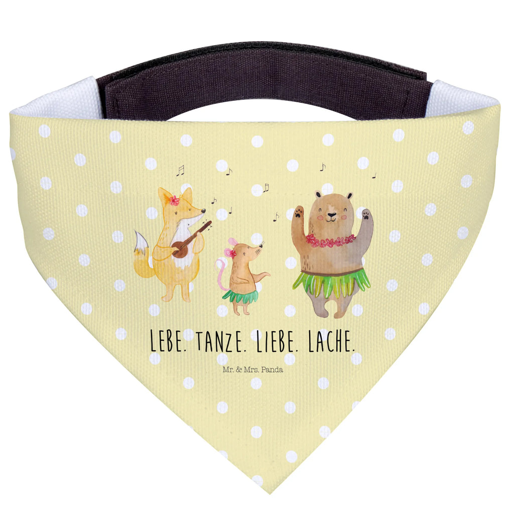 Hundehalstuch Waldtiere Aloha Mittel, Tuch, Hundehalstuch, Mittelgroße Hunde, Hunde, Halstuch, Lustige Sprüche, Tiere, Tiermotive, Gute Laune, Leben, Wald, Lachen, Musik, Tanzen, Hase, Bär, Igel, Aloha, Waldtiere