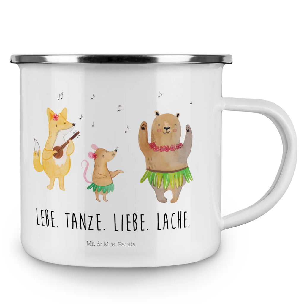 Kempingowy kubek emaliowany zwierzęta leśne Aloha Teetasse, Emaille Tasse, Emailletasse, Metalltasse, becher emaille, wanderbecher, Blechtasse, Campingtasse, blechbecher, Tasse Emaille, metallbecher, Campingbecher, wandertasse, Teebecher, Reisebecher, emaillebecher, Pott, Kaffeetasse, Becher, Emaille Becher, Trinkbecher, Kaffeebecher, Tasse, reisetasse, Tiere, Tiermotive, Lustige Sprüche, Gute Laune, Waldtiere, Tanzen, Lachen, Leben, Wald, Musik, Aloha, Hase, Igel, Bär
