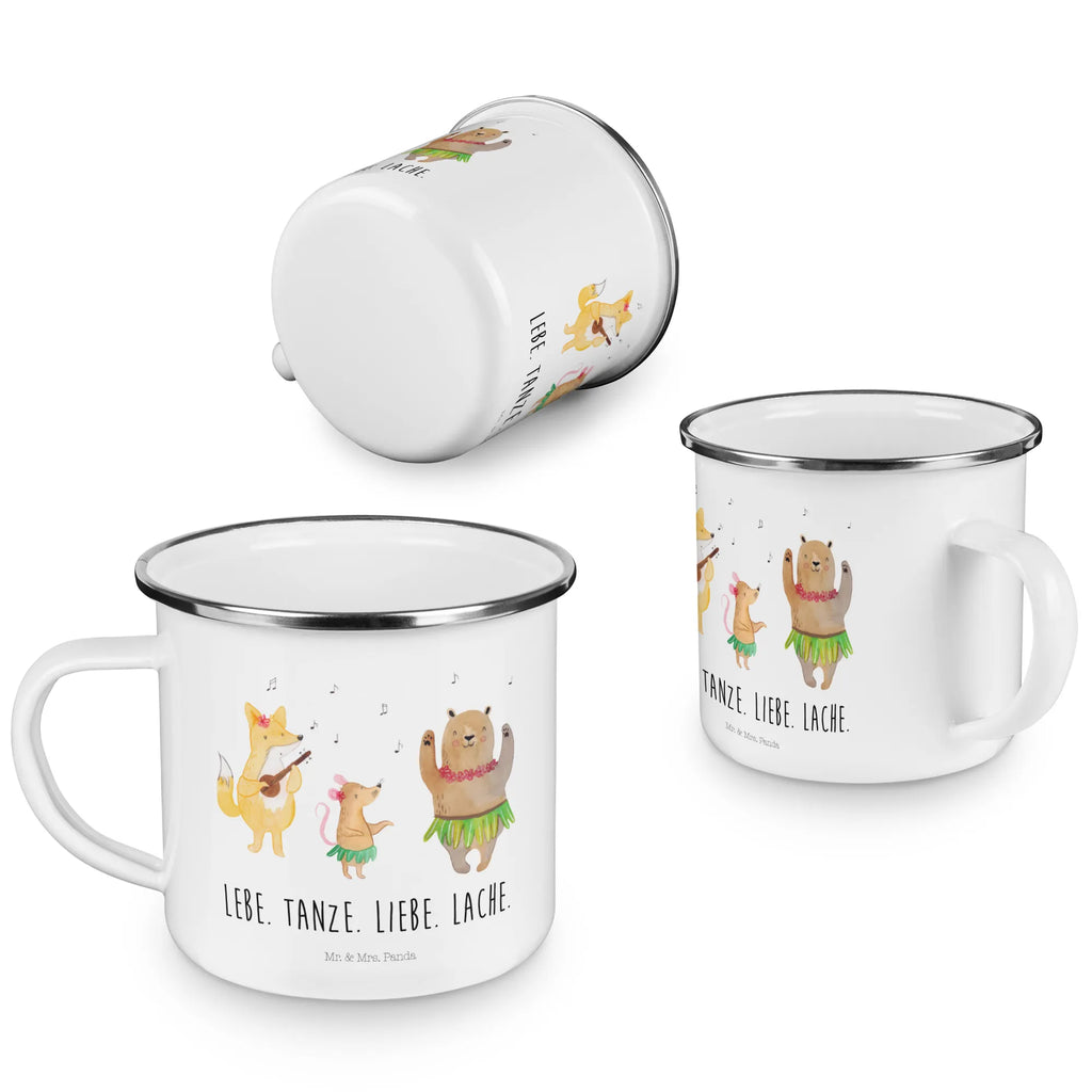 Kempingowy kubek emaliowany zwierzęta leśne Aloha Teetasse, Emaille Tasse, Emailletasse, Metalltasse, becher emaille, wanderbecher, Blechtasse, Campingtasse, blechbecher, Tasse Emaille, metallbecher, Campingbecher, wandertasse, Teebecher, Reisebecher, emaillebecher, Pott, Kaffeetasse, Becher, Emaille Becher, Trinkbecher, Kaffeebecher, Tasse, reisetasse, Tiere, Tiermotive, Lustige Sprüche, Gute Laune, Waldtiere, Tanzen, Lachen, Leben, Wald, Musik, Aloha, Hase, Igel, Bär
