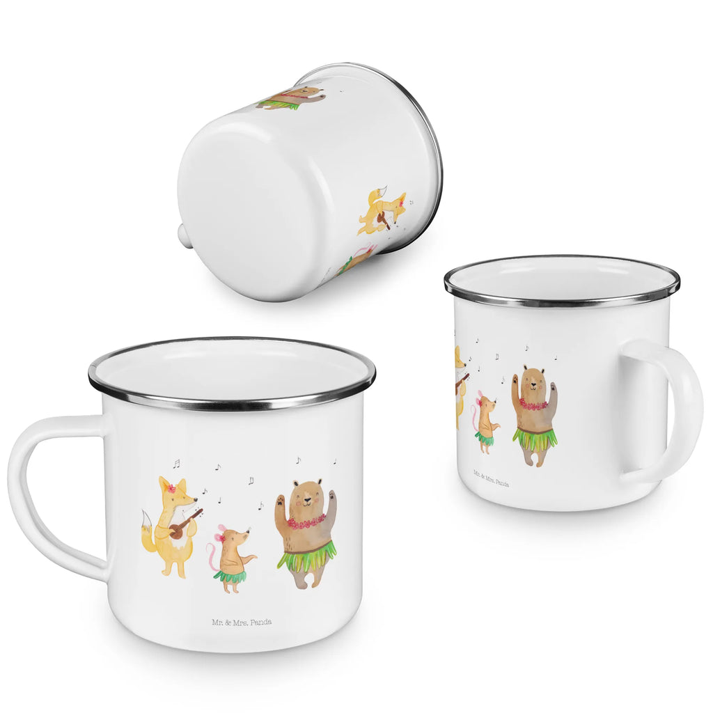 Kempingowy kubek emaliowany zwierzęta leśne Aloha Teetasse, Emaille Tasse, Emailletasse, Metalltasse, becher emaille, wanderbecher, Blechtasse, Campingtasse, blechbecher, Tasse Emaille, metallbecher, Campingbecher, wandertasse, Teebecher, Reisebecher, emaillebecher, Pott, Kaffeetasse, Becher, Emaille Becher, Trinkbecher, Kaffeebecher, Tasse, reisetasse, Tiere, Tiermotive, Lustige Sprüche, Gute Laune, Waldtiere, Tanzen, Lachen, Leben, Wald, Musik, Aloha, Hase, Igel, Bär