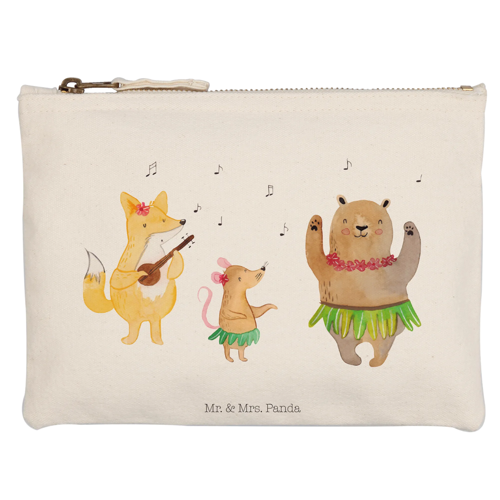 torebka na makijaż zwierzęta leśne Aloha beauty tasche, Schminktasche, Stiftemäppchen, Schlampermäppchen, kosmetiktäschchen, Kosmetikbeutel, Kulturbeutel, Waschbeutel, aufbewahrungstasche, pencil case, Schminkbeutel, Kulturtasche, Etui, Schminktäschchen, toiletry bag, Federmappe, beauty case, Mäppchen, Kosmetiktasche, Waschtasche, utensilientasche, aufbewahrungsbeutel, pinsel tasche, Tiermotive, Tiere, Lustige Sprüche, Gute Laune, Leben, Waldtiere, Tanzen, Igel, Wald, Musik, Hase, Lachen, Bär, Aloha