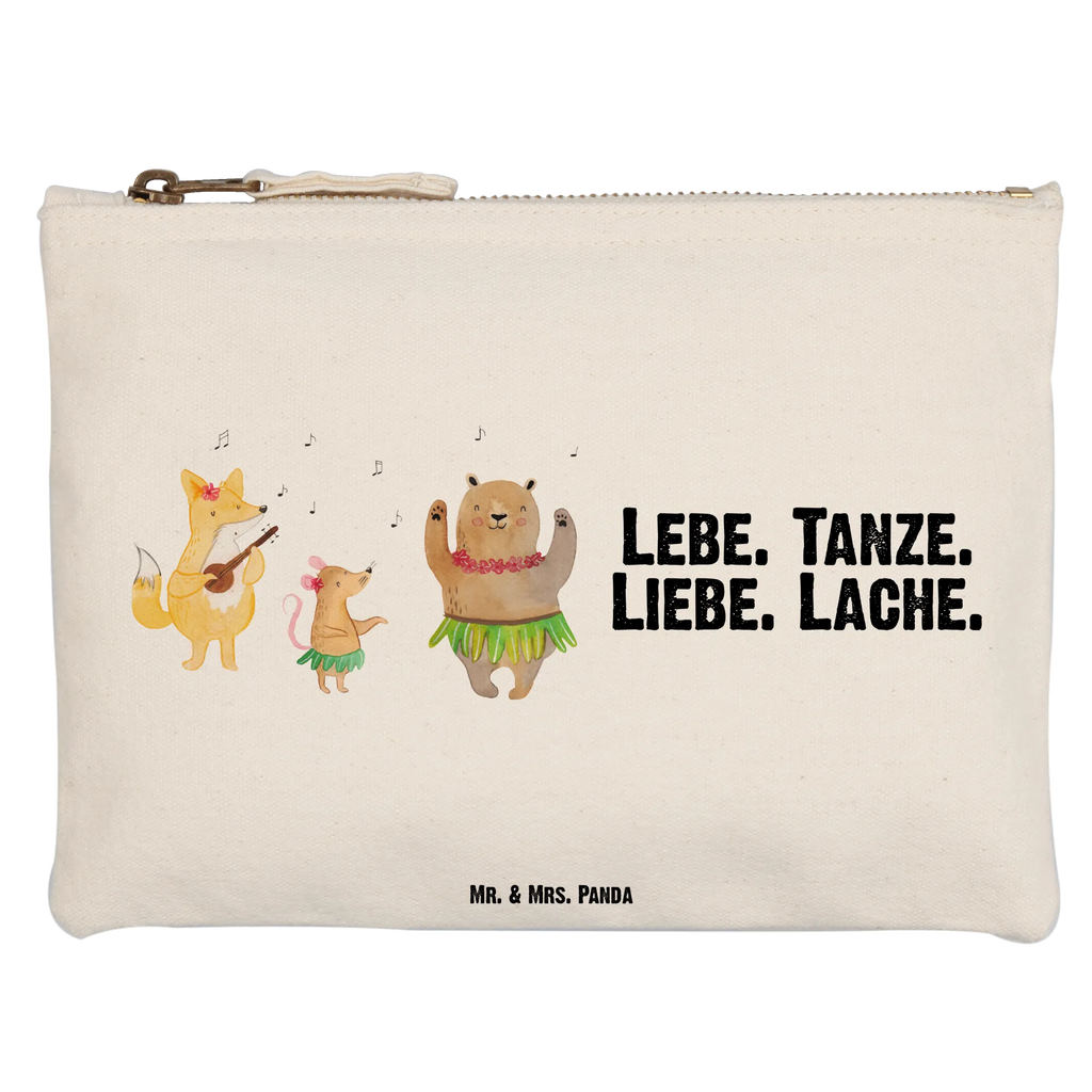 torebka na makijaż zwierzęta leśne Aloha beauty tasche, Schminktasche, Stiftemäppchen, Schlampermäppchen, kosmetiktäschchen, Kosmetikbeutel, Kulturbeutel, Waschbeutel, aufbewahrungstasche, pencil case, Schminkbeutel, Kulturtasche, Etui, Schminktäschchen, toiletry bag, Federmappe, beauty case, Mäppchen, Kosmetiktasche, Waschtasche, utensilientasche, aufbewahrungsbeutel, pinsel tasche, Tiermotive, Tiere, Lustige Sprüche, Gute Laune, Leben, Waldtiere, Tanzen, Igel, Wald, Musik, Hase, Lachen, Bär, Aloha