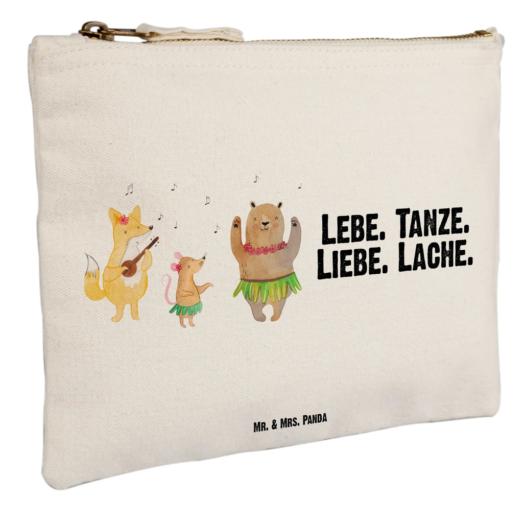 torebka na makijaż zwierzęta leśne Aloha beauty tasche, Schminktasche, Stiftemäppchen, Schlampermäppchen, kosmetiktäschchen, Kosmetikbeutel, Kulturbeutel, Waschbeutel, aufbewahrungstasche, pencil case, Schminkbeutel, Kulturtasche, Etui, Schminktäschchen, toiletry bag, Federmappe, beauty case, Mäppchen, Kosmetiktasche, Waschtasche, utensilientasche, aufbewahrungsbeutel, pinsel tasche, Tiermotive, Tiere, Lustige Sprüche, Gute Laune, Leben, Waldtiere, Tanzen, Igel, Wald, Musik, Hase, Lachen, Bär, Aloha