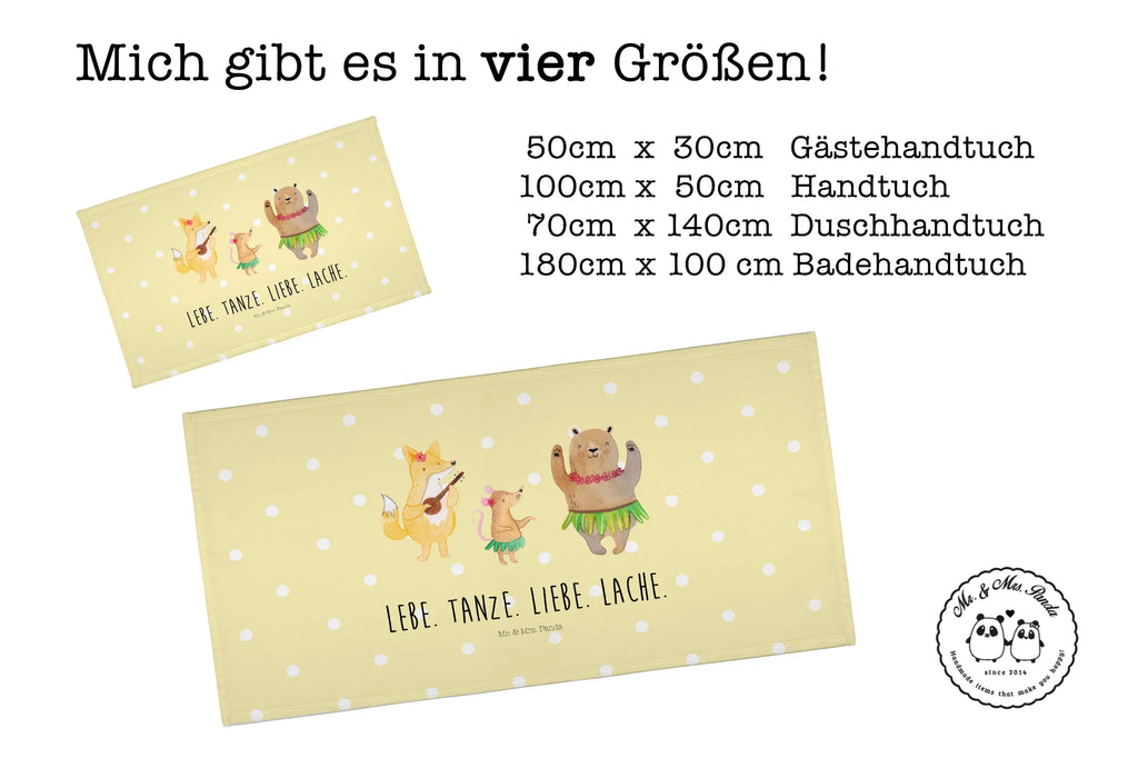 Hand towel forest animals Aloha children, bathroom, big, bath towel, Towel, towels, baby, small animals, cute, funny, cute animal motives, hand drawn, small world, funny sayings, good mood, happy, gifts, gift ideas, special gifts, animal lover, card, dancing, aloha, bear, forest animals, hedgehog, music, forest, rabbit, laughter, life