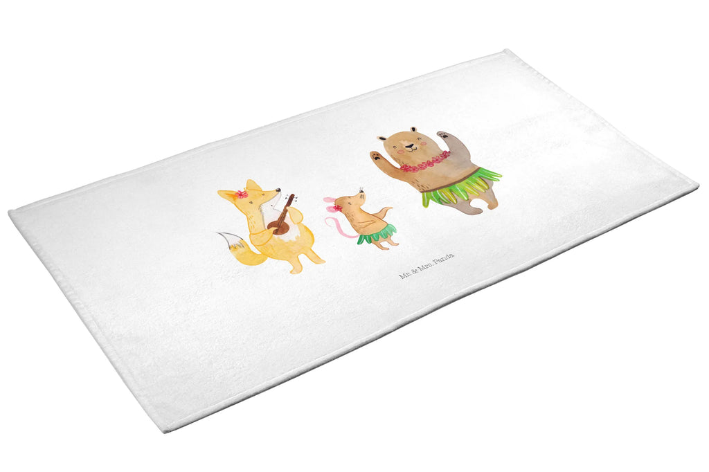 Hand towel forest animals Aloha children, bathroom, big, bath towel, Towel, towels, baby, small animals, cute, funny, cute animal motives, hand drawn, small world, funny sayings, good mood, happy, gifts, gift ideas, special gifts, animal lover, card, dancing, aloha, bear, forest animals, hedgehog, music, forest, rabbit, laughter, life