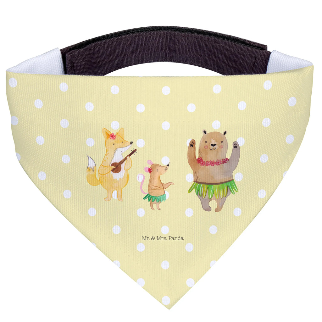 Hundehalstuch Waldtiere Aloha Mittel, Tuch, Hundehalstuch, Mittelgroße Hunde, Hunde, Halstuch, Lustige Sprüche, Tiere, Tiermotive, Gute Laune, Leben, Wald, Lachen, Musik, Tanzen, Hase, Bär, Igel, Aloha, Waldtiere