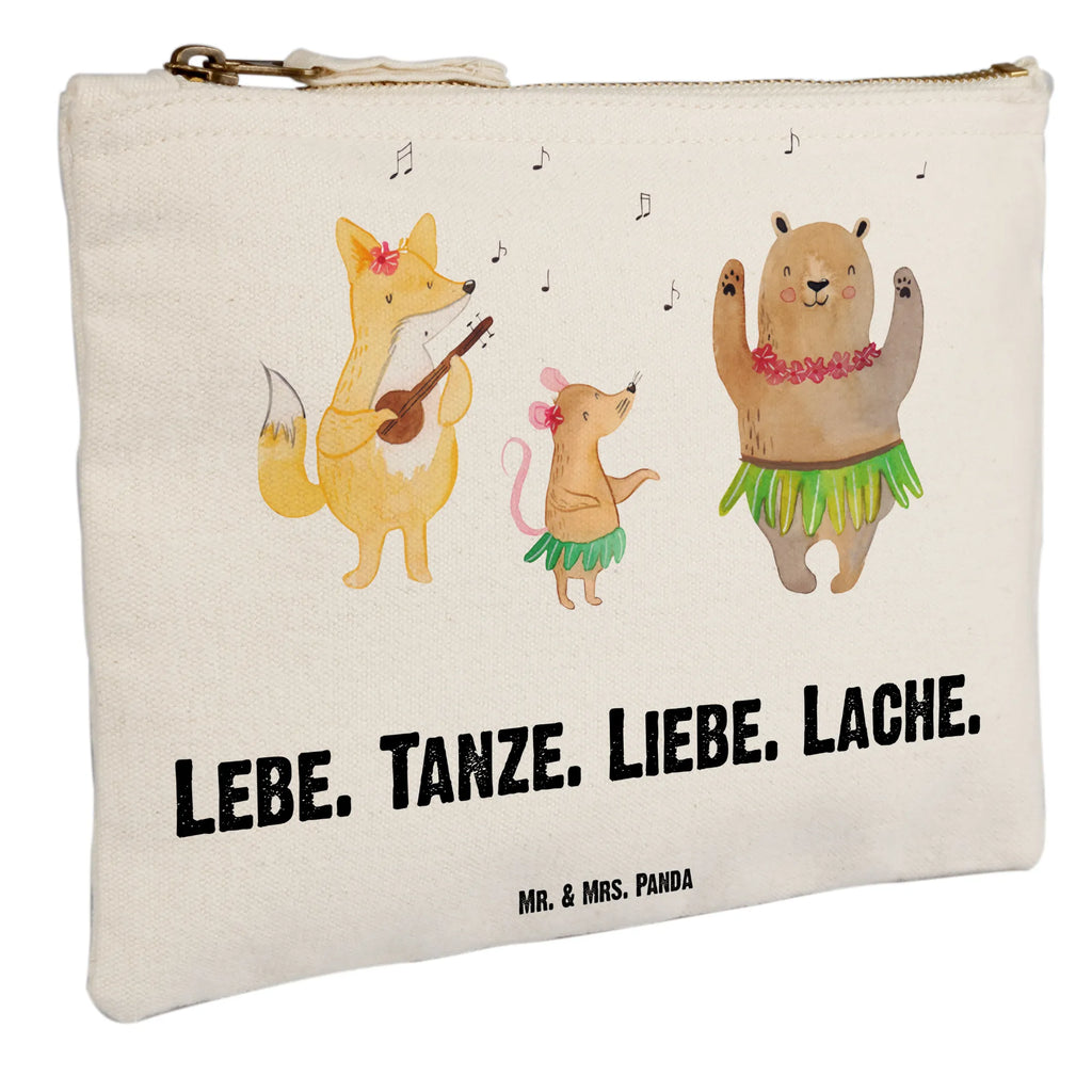 torebka na makijaż zwierzęta leśne Aloha beauty tasche, Schminktasche, Stiftemäppchen, Schlampermäppchen, kosmetiktäschchen, Kosmetikbeutel, Kulturbeutel, Waschbeutel, aufbewahrungstasche, pencil case, Schminkbeutel, Kulturtasche, Etui, Schminktäschchen, toiletry bag, Federmappe, beauty case, Mäppchen, Kosmetiktasche, Waschtasche, utensilientasche, aufbewahrungsbeutel, pinsel tasche, Tiermotive, Tiere, Lustige Sprüche, Gute Laune, Leben, Waldtiere, Tanzen, Igel, Wald, Musik, Hase, Lachen, Bär, Aloha