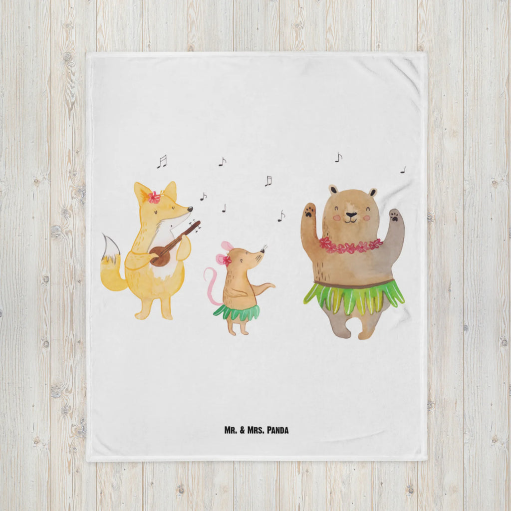 Kocyk dla niemowląt zwierzęta leśne Aloha Motywy zwierzęce, dobra energia, zabawne powiedzonka, zwierzęta