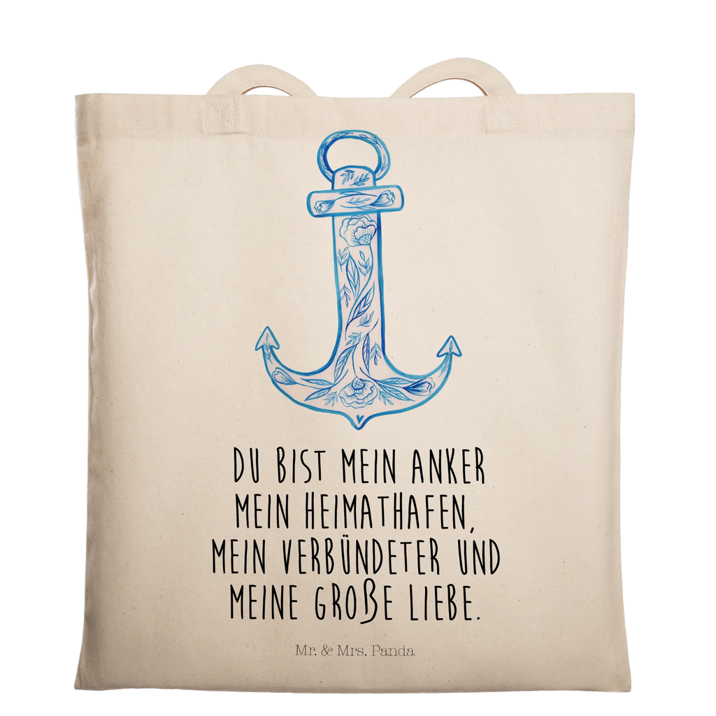 Tote bag anchor Blue cloth bag, Carrier bag, shopper, cotton bag, shoulder bag, shopping bag, jute bag, pouch, bag, small animals, cute, funny, cute animal motives, hand drawn, small world, funny sayings, good mood, happy, gifts, gift ideas, special gifts, animal lover, card
