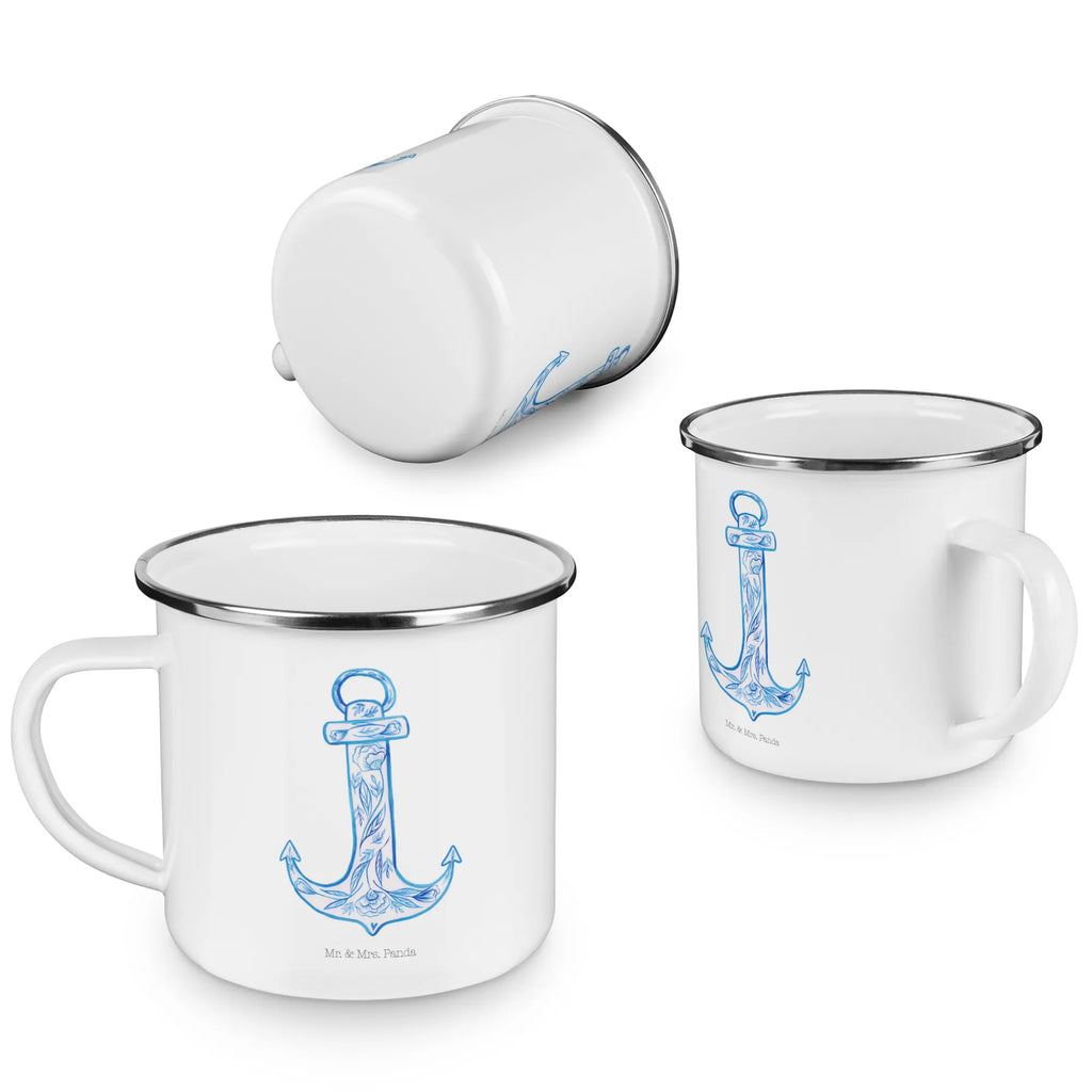 Enamel camping mug anchor Blue camper mug, stainless steel drinking cup, hiking mug, enamel mug, backpacking mug, bushcraft mug, enamel camping cup, adventure mug, tin coffee cup, metal camping mug, camp coffee mug, outdoor cup, camping metal cup, camping mug, lightweight camping mug, metal cup, enamel drinking mug, steel mug for camping, travel mug, campfire mug, small animals, cute, funny, cute animal motives, hand drawn, small world, funny sayings, good mood, happy, gifts, gift ideas, special gifts, animal lover, card