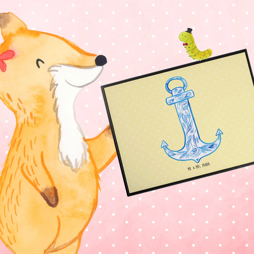 Desk pad anchor Blue Schreibtischauflage, schreibtischauflagen, Tischunterlage, schreibtischunterlagen, tischauflagen, pultunterlage, tischauflage, schreibmatte, schreibtischunterlage, Schreibtisch Matte, schreibtischmatte, tischmatten, arbeitsmatte, tischmatte, Schreibtisch Unterlagen, tischpads, schreibauflagen, tischpad, schreibauflage, Schreibunterlage, arbeitsunterlage, Tiere, Tiermotive, Gute Laune, Lustige Sprüche