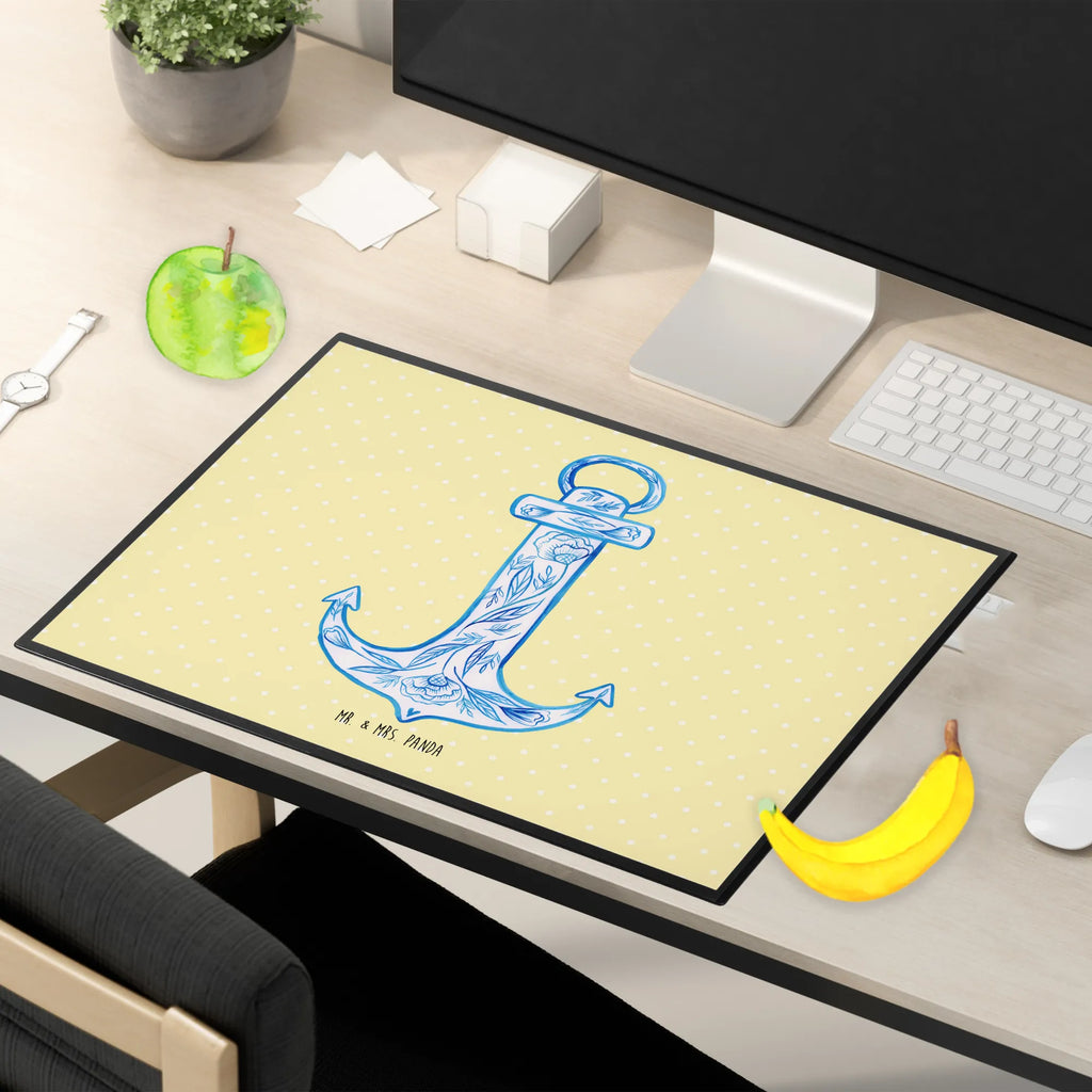 Desk pad anchor Blue Schreibtischauflage, schreibtischauflagen, Tischunterlage, schreibtischunterlagen, tischauflagen, pultunterlage, tischauflage, schreibmatte, schreibtischunterlage, Schreibtisch Matte, schreibtischmatte, tischmatten, arbeitsmatte, tischmatte, Schreibtisch Unterlagen, tischpads, schreibauflagen, tischpad, schreibauflage, Schreibunterlage, arbeitsunterlage, Tiere, Tiermotive, Gute Laune, Lustige Sprüche
