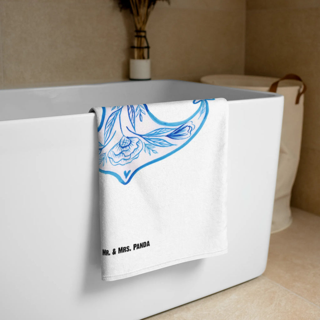 XL ręcznik kąpielowy kotwica Niebieski Motywy zwierzęce, dobra energia, zabawne powiedzonka, zwierzęta