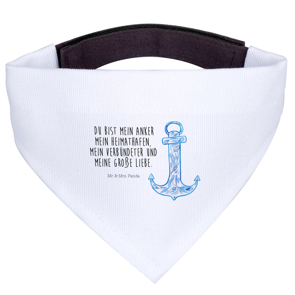 Hundehalstuch Anker Blau Hunde, Tuch, mittel, mittelgroße Hunde, Halstuch, Hundehalstuch, Tiermotive, Gute Laune, lustige Sprüche, Tiere