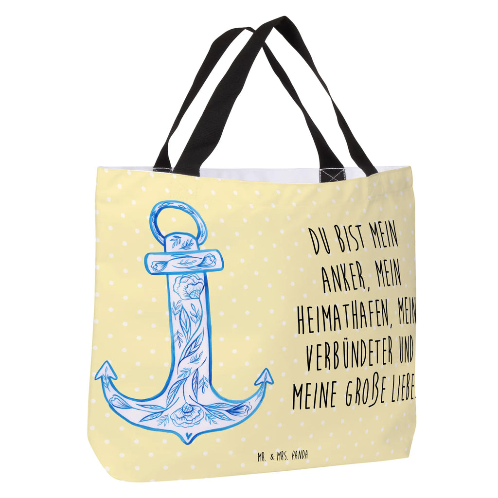 Shopper anchor Blue Schulbeutel, Beutel, XL, Alltagstasche, Einkaufstasche, Freizeittasche, Strandtasche, XXL Tasche, Tüte, Tragebeutel, Schultertasche, Einkaufsbeutel, Schultasche, Shopper, Stofftasche, Ausflug, Gute Laune, Tiermotive, Tiere, Lustige Sprüche