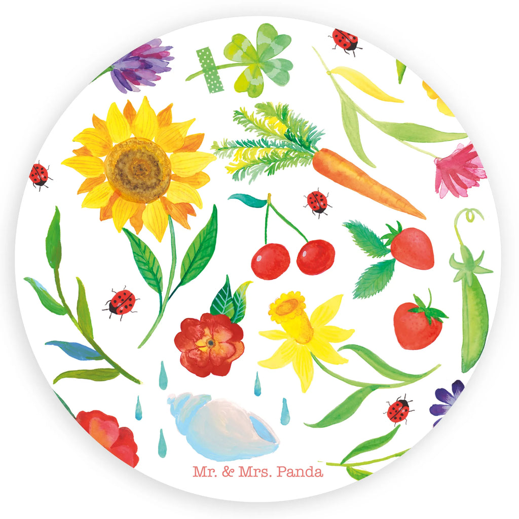 Round sticker Summer sticker, Sticker, label, round, children, Nature, joy of life, love, Flower motive, Summer, Gift gardener, Decoration, Season motive, Decoration house, Sun picture, August, July, June