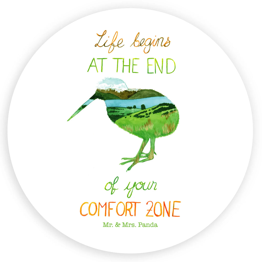 Round sticker Kiwi New Zealand Sticker, sticker, round, label, children, Nature, joy of life, love, New Zealand, kiwi, comfort zone, kiwi bird, life, motivation, life begins
