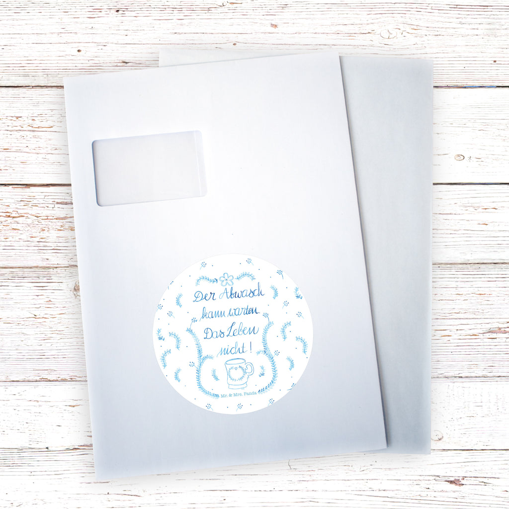 Rund Aufkleber Der Abwasch kann warten Aufkleber, Sticker, Etikett, Dekoration, Abenteuer, Natur, Outdoor, Blumen Deko, Frühlings Deko, Sommer Deko, positive Botschaft, Naturliebhaber, Lebensweisheit, Weisheit, Geschenk Reise, Abwasch, Küchendienst, Küche Deko, Leben Spruch, Küche Spruch