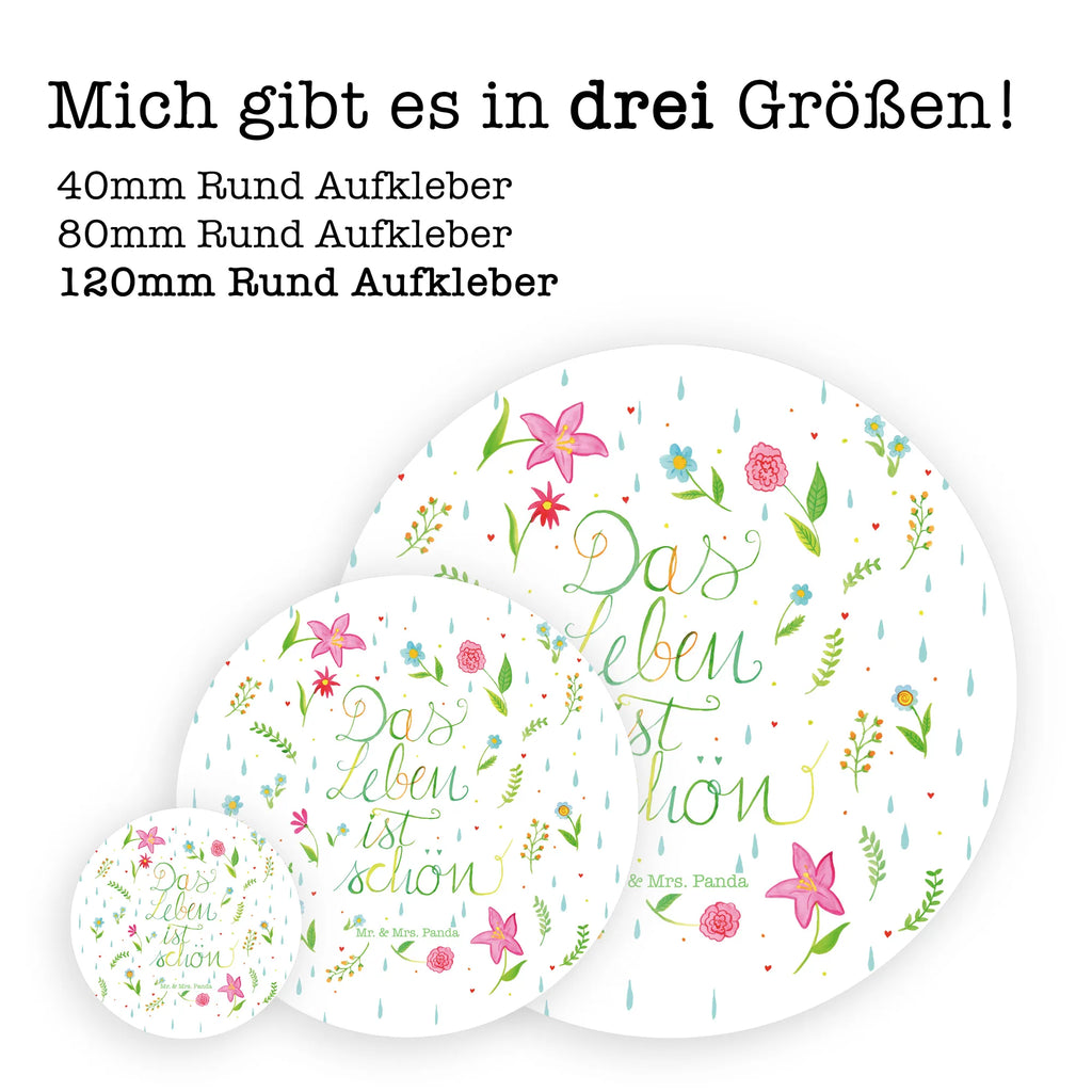 Round sticker Flower Life label, Sticker, round, children, sticker, Nature, joy of life, love, Being happy, Motivation saying, Flowers, Saying about life, Life is beautiful