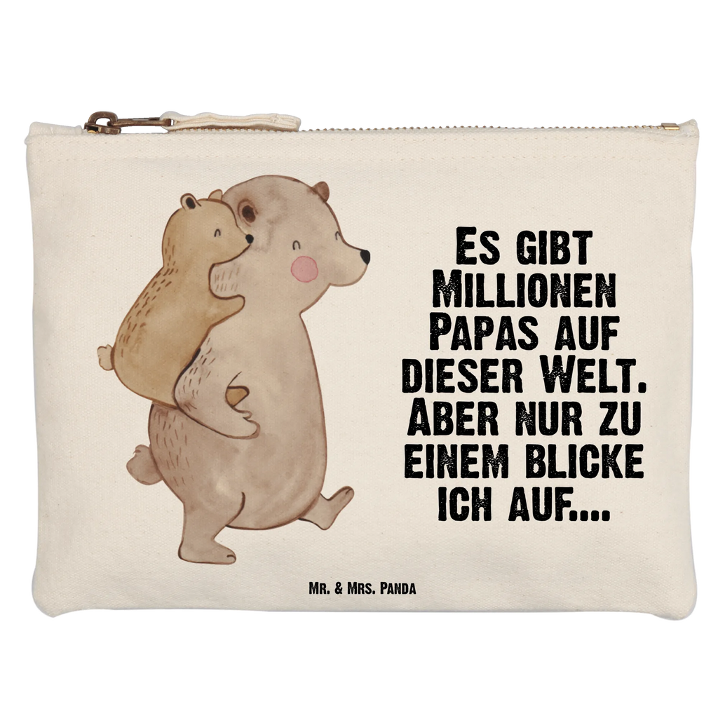 Make-up bag Papa Bear kosmetiktäschchen, Federmappe, Schminktasche, Schminkbeutel, beauty tasche, Kosmetikbeutel, Etui, Schminktäschchen, Schlampermäppchen, Mäppchen, beauty case, utensilientasche, Stiftemäppchen, aufbewahrungstasche, Kosmetiktasche, toiletry bag, pencil case, aufbewahrungsbeutel, Kulturbeutel, Waschbeutel, pinsel tasche, Waschtasche, Kulturtasche, Vatertag, Mama, Papa, Oma, Opa, Familie, Schwester, Bruder, Muttertag, Geburtstag, Vater, Geschenk, Vati, Onkel, Papi
