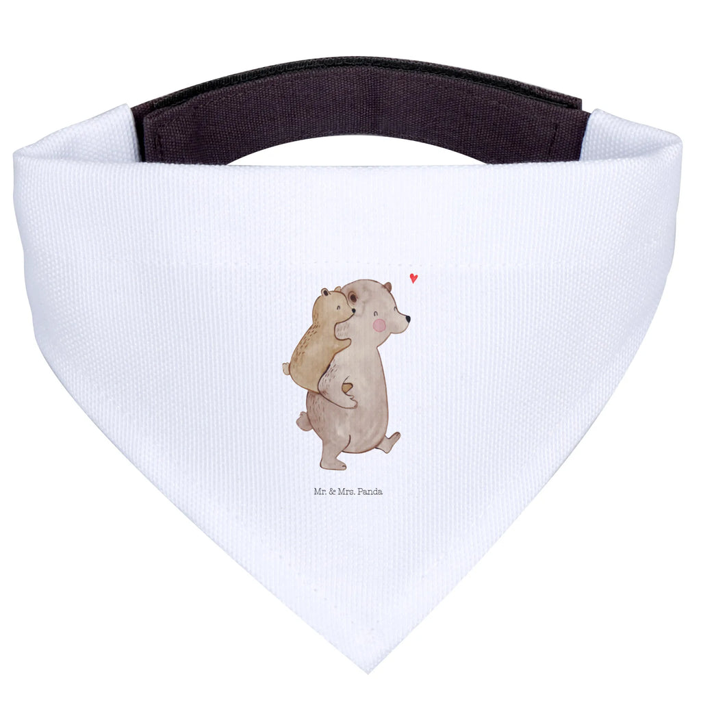 Dog neckerchief Papa Bear Hunde, Kleine Hunde, Halstuch, Hundehalstuch, Tuch, Oma, Papa, Opa, Vatertag, Familie, Schwester, Mama, Bruder, Muttertag, Vati, Onkel, Vater, Papi, Geschenk, Geburtstag