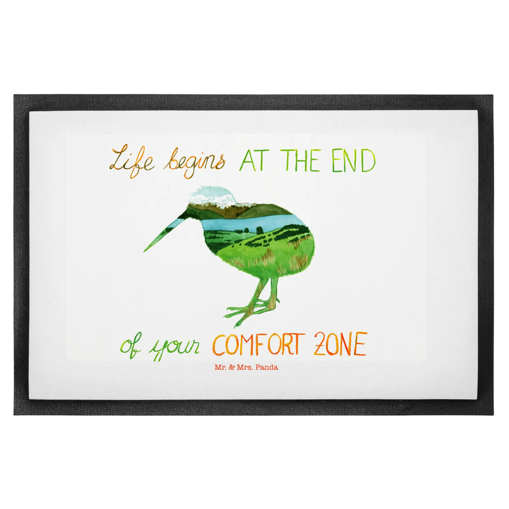 Doormat Kiwi New Zealand Nature, joy of life, love, kiwi, comfort zone, life begins, New Zealand, kiwi bird, motivation, life
