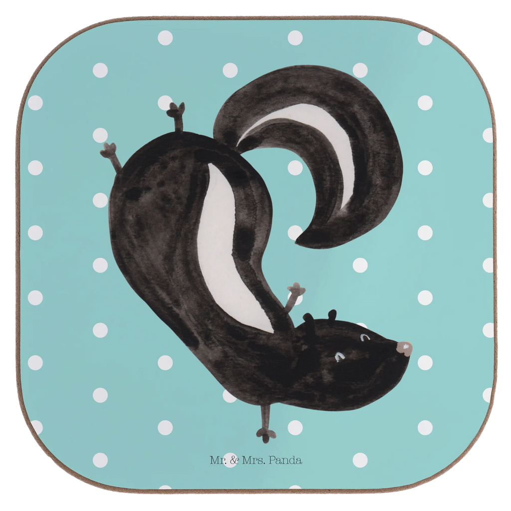 Square coaster skunk handstand Getränkeuntersetzer, Untersetzer, Untersetzer Gläser, Untersetzer Holz, Untersetzer Design, Glasuntersetzer, Bierdeckel, Korkuntersetzer, Untersetzer für Gläser, Untersetzer aus Holz, Tassen Untersetzer, Holzuntersetzer, Stinktier, Skunk, verpielt, Raubtier, Wildtier, Stinki, Spielplatz, Stinker, Kind