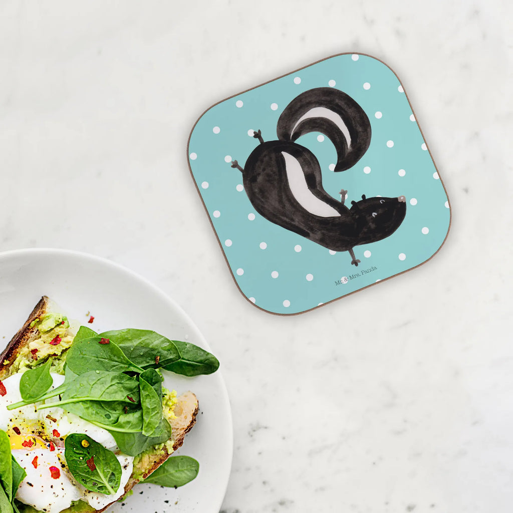 Square coaster skunk handstand Getränkeuntersetzer, Untersetzer, Untersetzer Gläser, Untersetzer Holz, Untersetzer Design, Glasuntersetzer, Bierdeckel, Korkuntersetzer, Untersetzer für Gläser, Untersetzer aus Holz, Tassen Untersetzer, Holzuntersetzer, Stinktier, Skunk, verpielt, Raubtier, Wildtier, Stinki, Spielplatz, Stinker, Kind