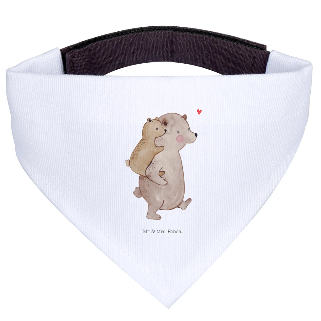 Dog neckerchief Papa Bear Hunde, Kleine Hunde, Halstuch, Hundehalstuch, Tuch, Oma, Papa, Opa, Vatertag, Familie, Schwester, Mama, Bruder, Muttertag, Vati, Onkel, Vater, Papi, Geschenk, Geburtstag
