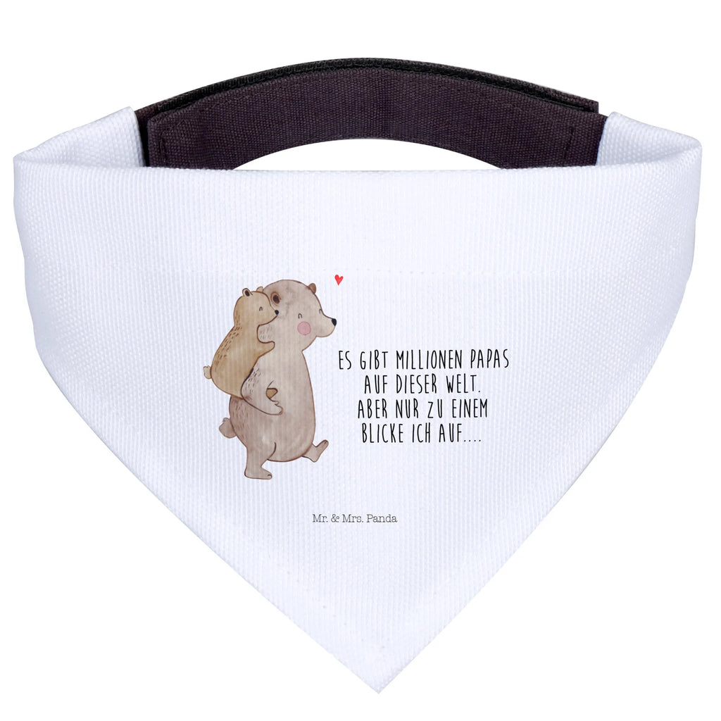 Dog neckerchief Papa Bear Hunde, Kleine Hunde, Halstuch, Hundehalstuch, Tuch, Oma, Papa, Opa, Vatertag, Familie, Schwester, Mama, Bruder, Muttertag, Vati, Onkel, Vater, Papi, Geschenk, Geburtstag
