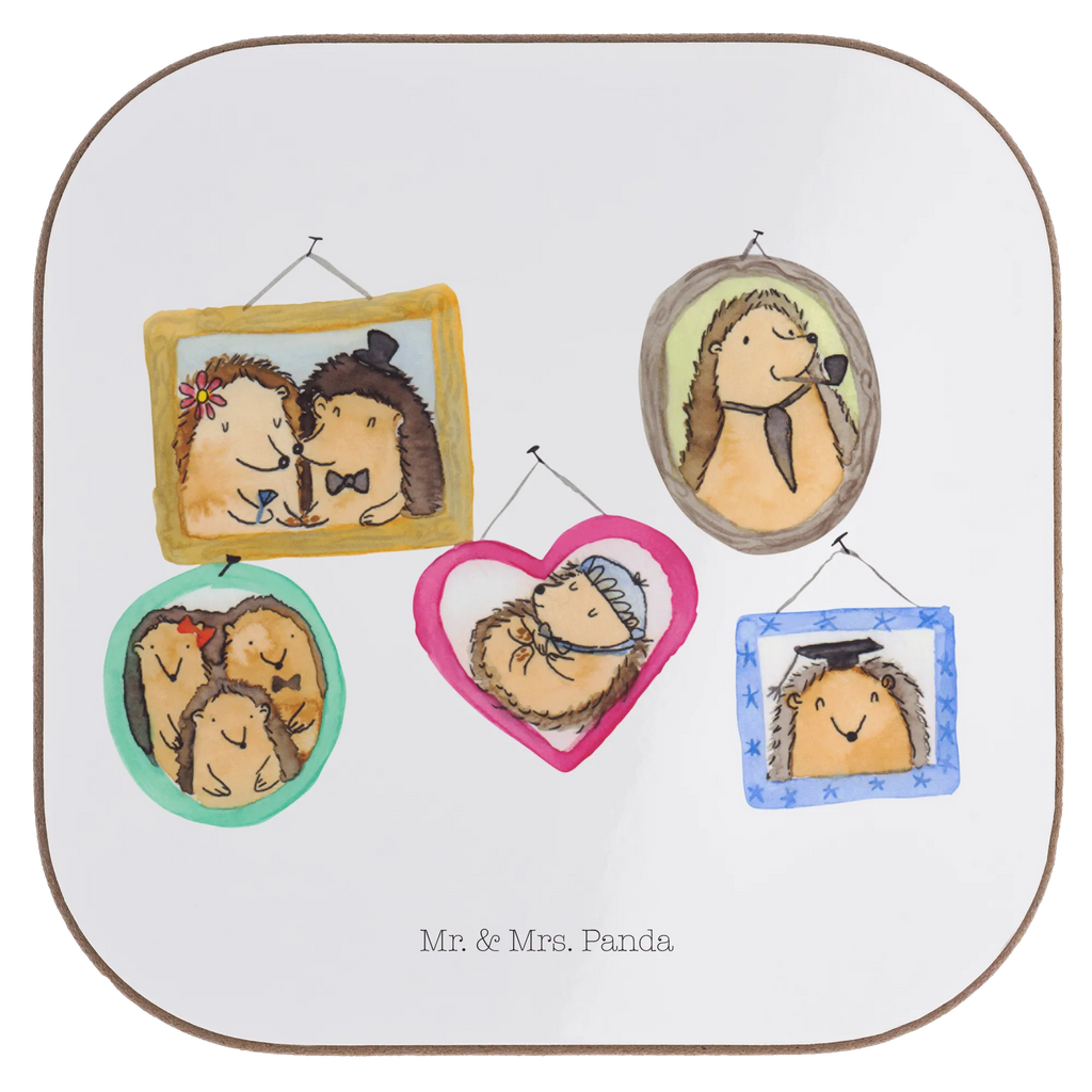 Square coaster Hedgehog family Bierdeckel, Holzuntersetzer, Tassen Untersetzer, Getränkeuntersetzer, Untersetzer Design, Untersetzer, Untersetzer aus Holz, Glasuntersetzer, Untersetzer Holz, Untersetzer für Gläser, Korkuntersetzer, Untersetzer Gläser, Familie, Vatertag, Muttertag, Bruder, Schwester, Mama, Papa, Oma, Opa, Glück, Bilder, Liebe, Igel, Zusammenhalt