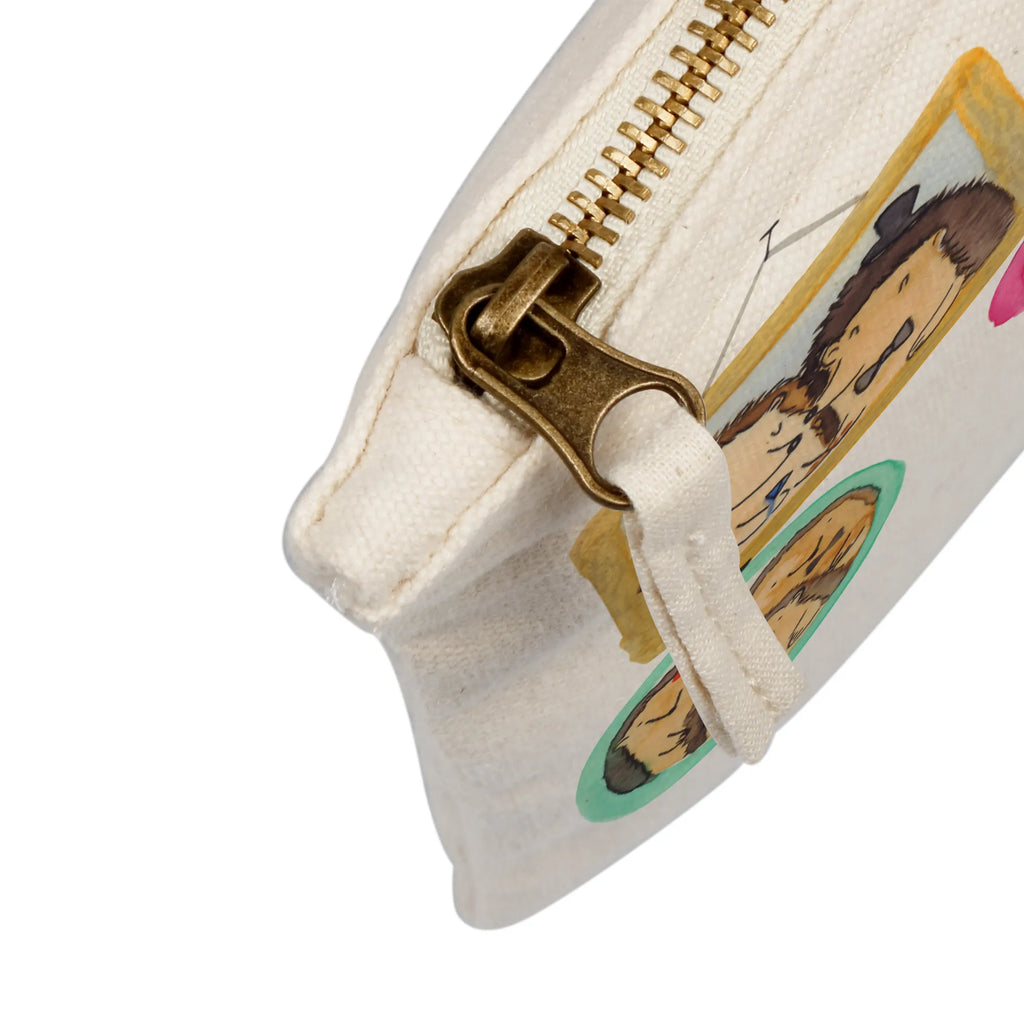 torebka na makijaż Rodzina jeży Kulturbeutel, Schminktäschchen, Kosmetikbeutel, Mäppchen, Waschbeutel, Schlampermäppchen, Schminktasche, pinsel tasche, Waschtasche, Schminkbeutel, Federmappe, Kosmetiktasche, Stiftemäppchen, Etui, beauty tasche, kosmetiktäschchen, aufbewahrungstasche, utensilientasche, toiletry bag, Kulturtasche, aufbewahrungsbeutel, pencil case, beauty case, Bruder, Papa, Opa, Schwester, Oma, Familie, Vatertag, Mama, Muttertag, Liebe, Zusammenhalt, Bilder, Glück, Igel