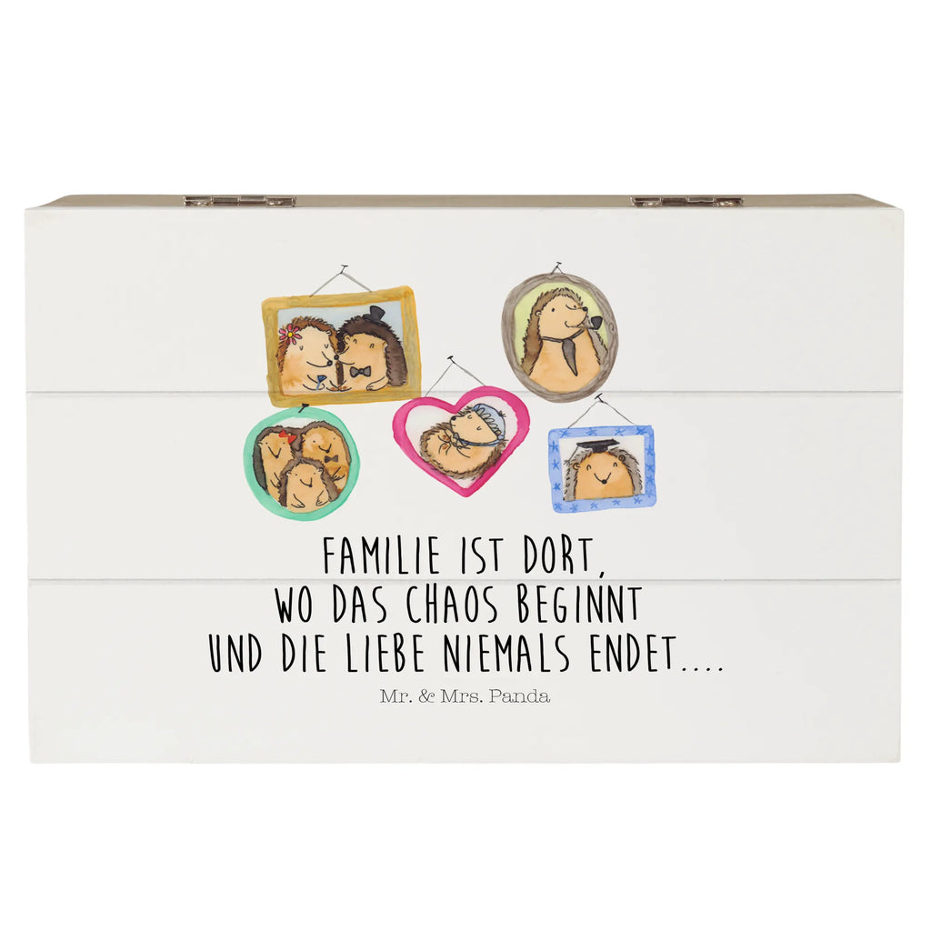 Wooden chest Hedgehog family XXL, Kiste, Erinnerungsbox, Schatulle, Holzkiste, Geschenkbox, Schatzkiste, Dekokiste, Aufbewahrungsbox, Truhe, Geschenkdose, Erinnerungskiste, Familie, Vatertag, Muttertag, Bruder, Schwester, Mama, Papa, Oma, Opa, Zusammenhalt, Bilder, Liebe, Igel, Glück