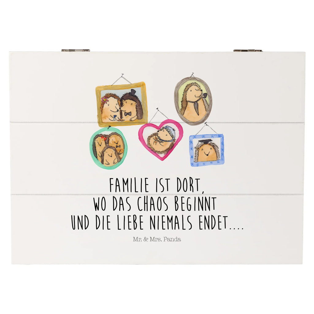 Wooden chest Hedgehog family XXL, Kiste, Erinnerungsbox, Schatulle, Holzkiste, Geschenkbox, Schatzkiste, Dekokiste, Aufbewahrungsbox, Truhe, Geschenkdose, Erinnerungskiste, Familie, Vatertag, Muttertag, Bruder, Schwester, Mama, Papa, Oma, Opa, Zusammenhalt, Bilder, Liebe, Igel, Glück