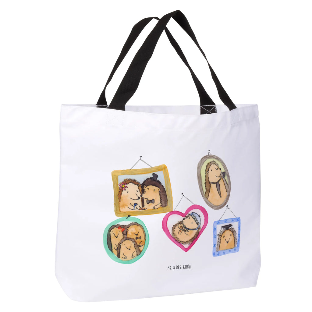 Shopper Igel Familie Alltagstasche, Schulbeutel, XXL Tasche, Einkaufsbeutel, Schultasche, Tragebeutel, Beutel, Freizeittasche, Strandtasche, Ausflug, Tüte, XL, Einkaufstasche, Schultertasche, Stofftasche, Shopper, Oma, Opa, Muttertag, Familie, Schwester, Bruder, Vatertag, Mama, Papa, Igel, Bilder, Zusammenhalt, Glück, Liebe